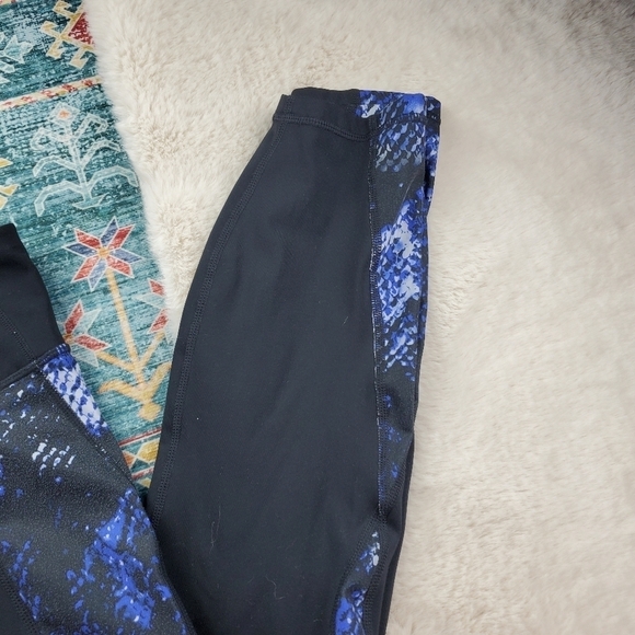 Gapfit Sculpt Compression Black Blue Legging Medium - Picture 4 of 8